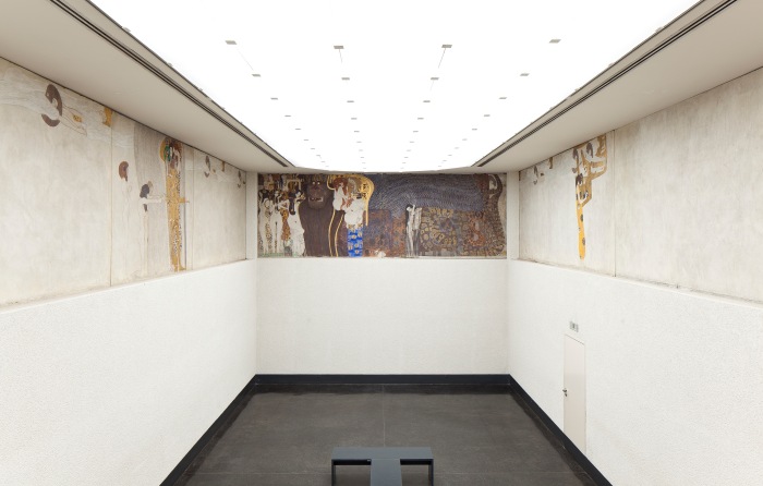 The Beethoven Frieze is a painting by Gustav Klimt on display in the Secession Building located in Vienna, Austria.
